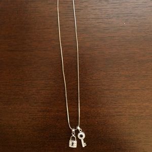 Lock and Key Necklace